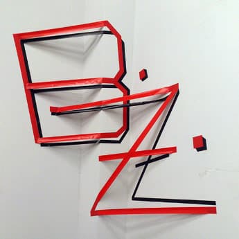3d tape graffiti-BZ-featured image