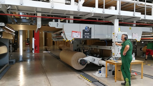 Neue Produktionshalle Zerhusen Kartonagen GmbH in Damme