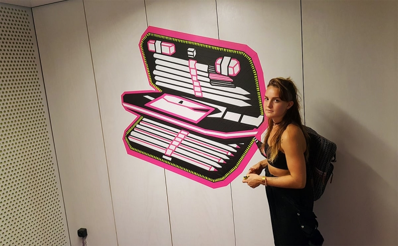 Bleistifttasche-tape-art-google-office-gestaltung-selfmadecrew-zurich-2016