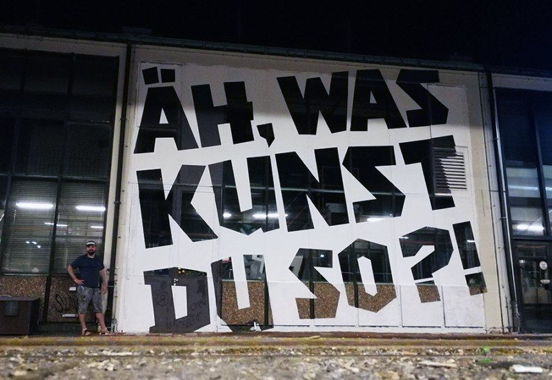 Künstler Ostap- Berlin mural fest
