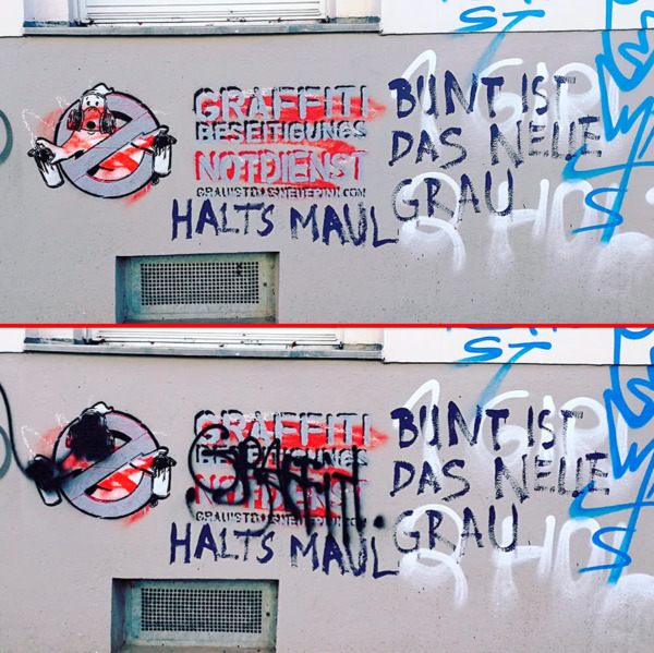 Meine Antwort in Grau- Grauistdasneuepink