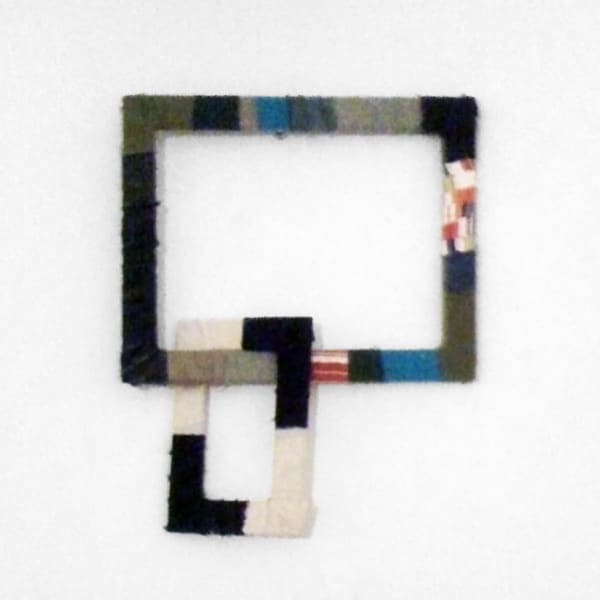 Two frames chain- Homage to Stefan Müller's art